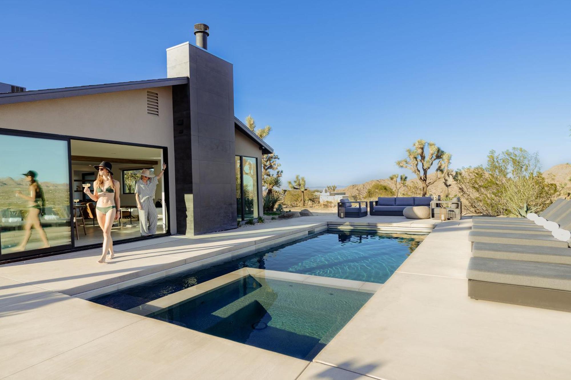 Amaru Muru - Luxury Retreat With Pool/Hot Tub/Yoga جوشوا تري المظهر الخارجي الصورة